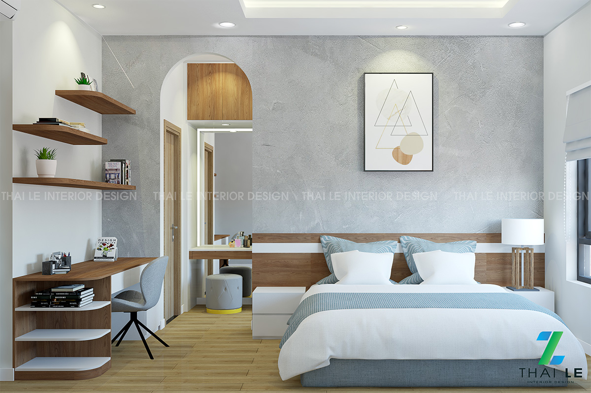 Thiết kế nội thất nhà phố Đường B2 Bình Điền Q8 - 400m2